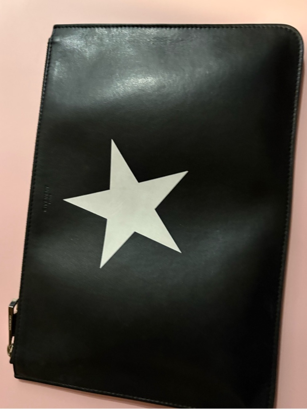 Authentic Givenchy Leather Pouch /Clutch Handbag